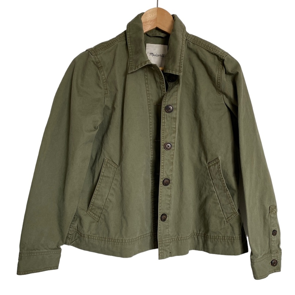 Madewell Northwoods Green Jacket Womens S